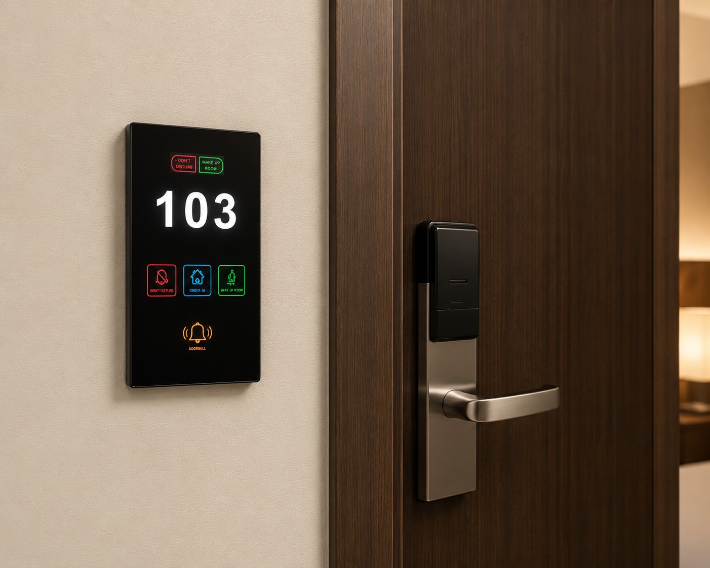 Hotel DND panel and room control panel supplier Karnataka